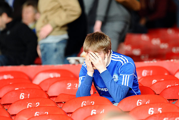 emotions: Peterborough United fan