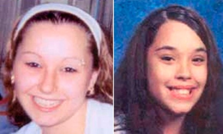 Amanda Berry and Georgina Dejesus are pictured in this combination photograph in undated handout photos released by the FBI.