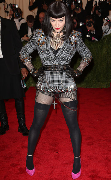 Madonna: Met Ball celebrating the Punk: Chaos To Couture 