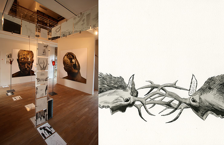 Dave McKean: Rut installation