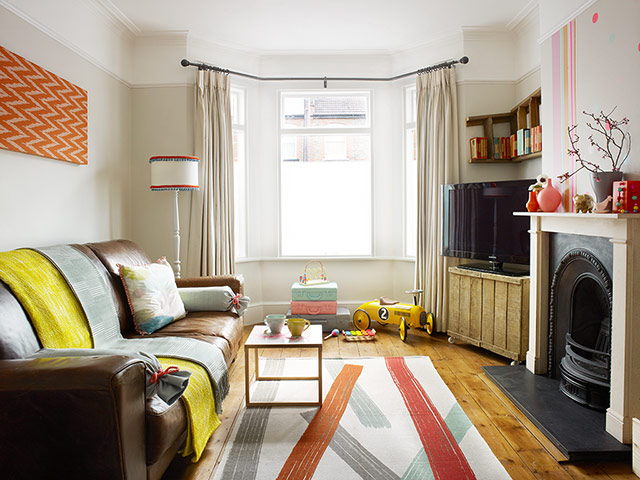 Homes - in pictures: Victorian front room budget make-over