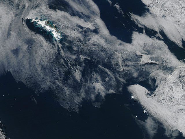 Satellite Eye on Earth: outh Georgia Island 