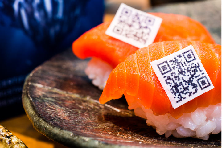 Interactive sushi