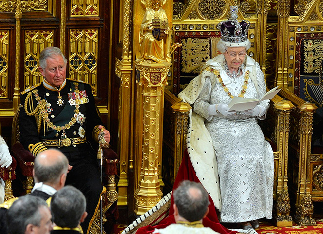 State Opening Parliament: Queen Elizabeth delivers her speech