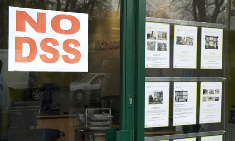 Letting agency window