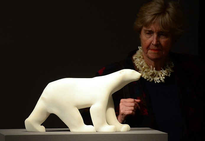 Sotheby's impressionism: Ours Blanc by Fancois Pompon