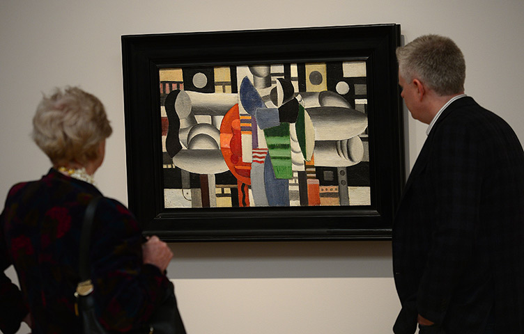 Sotheby's impressionism: Trois femmes a la table rouge by Fernand Leger