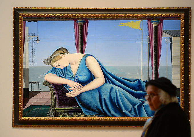 Sotheby's impressionism: Eloge de la melancolie by Paul Delvaux