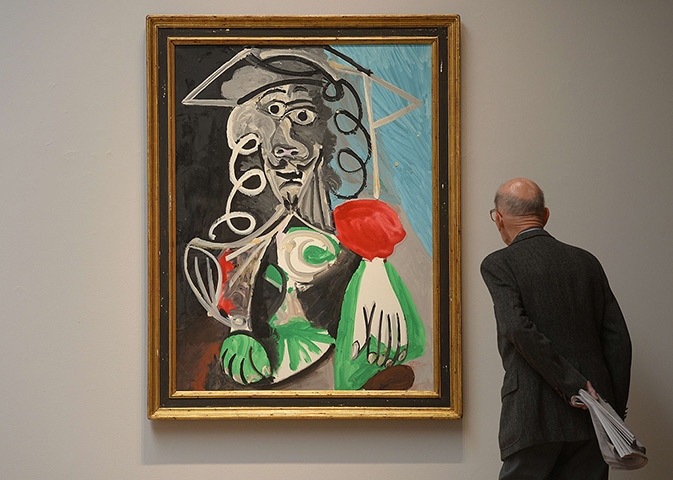 Sotheby's impressionism: Buste d'homme by Pablo Picasso from 1969