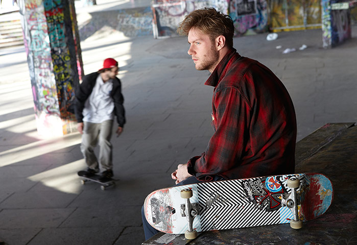 Skateboarders: Chris Bull