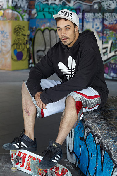 Skateboarders: Biko Dadzie Issah