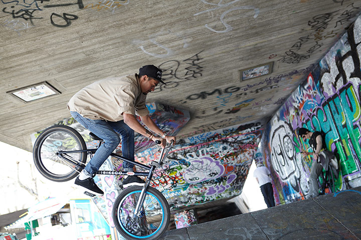 Skateboarders: Ben Marsh on BMX