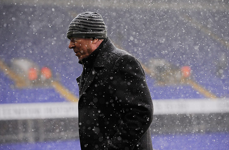 Tom on Fergie: Alex Ferguson in the snow