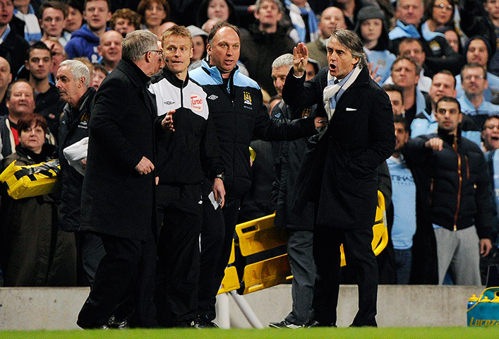 Tom on Fergie: Alex Ferguson and Roberto Mancini