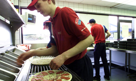 Domino's pizza odering service