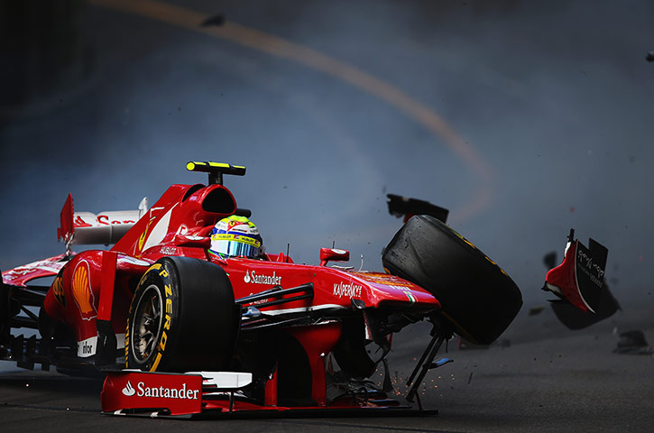 best of the week: Felipe Massa's crash