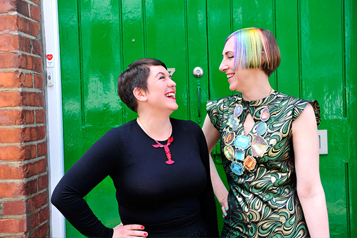 Tatty Devine2: Rosie Wolfenden And Harriet Vine Of 'Tatty Devine' 
