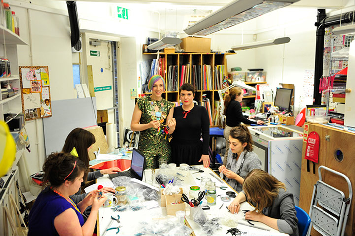 Tatty Devine2: Rosie Wolfenden And Harriet Vine Of 'Tatty Devine' 