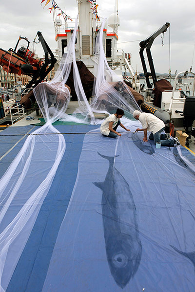 Greenpeace Arctic Sunrise: Massimo Catalani on MY Arctic Sunrise in Italy