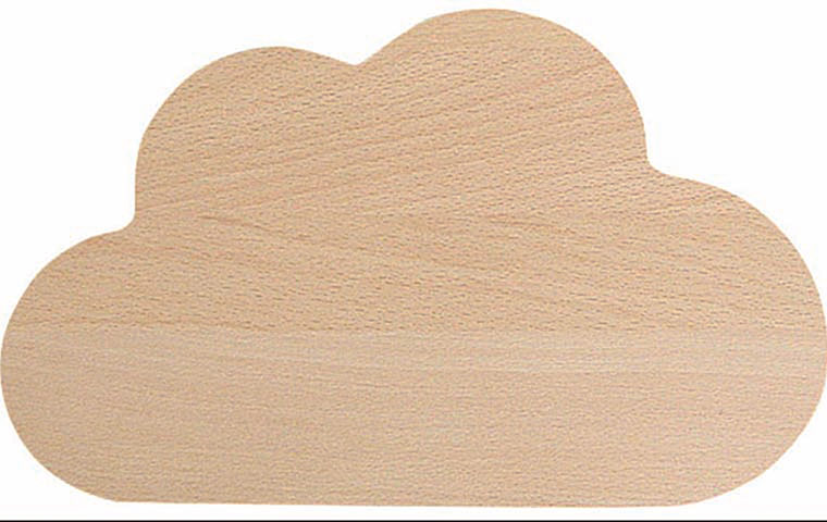 Homes - The Simple Life: cloud wooden board