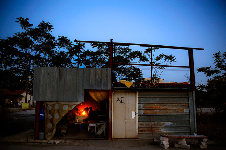 From the agencies : Yannis Behrakis on homelessness in Greece