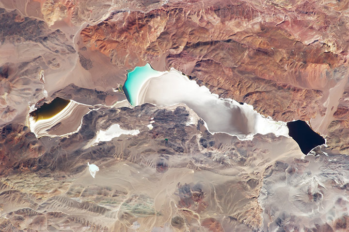 Satellite Eye on Earth: Laguna Verde
