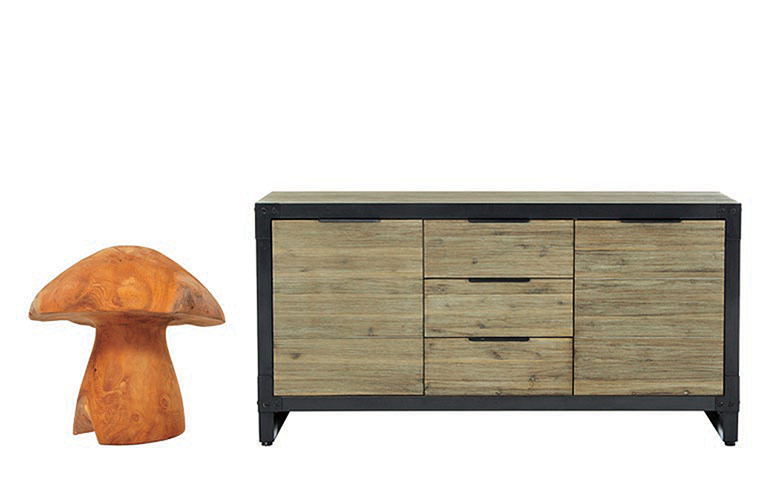 Homes - The Simple Life: chest of drawers and wooden mushroom furniture