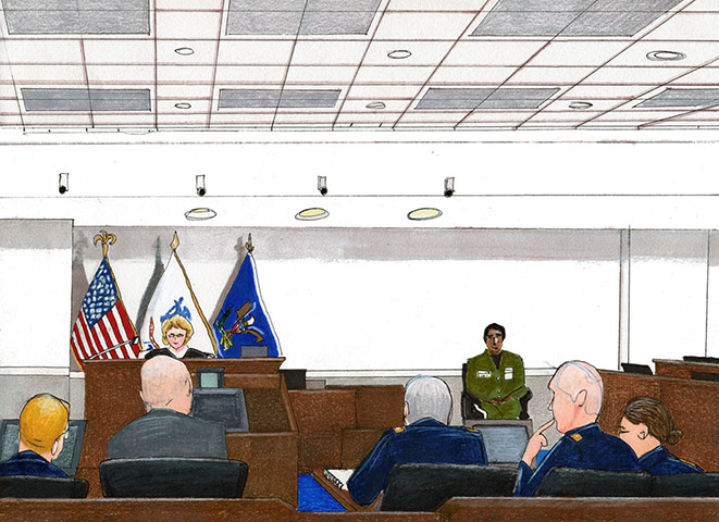 Bradley Manning: Courtroom