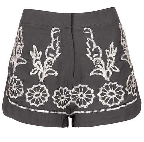 Isabel Marant high street: Embroidered shorts