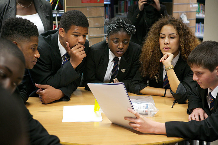 Community Challenge: Students from Kingsford Community School in Newham, East London