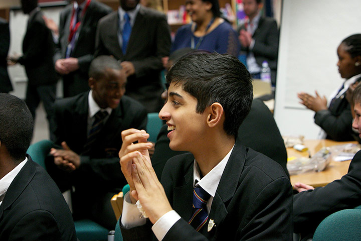 Community Challenge: Students from Kingsford Community School in Newham, East London
