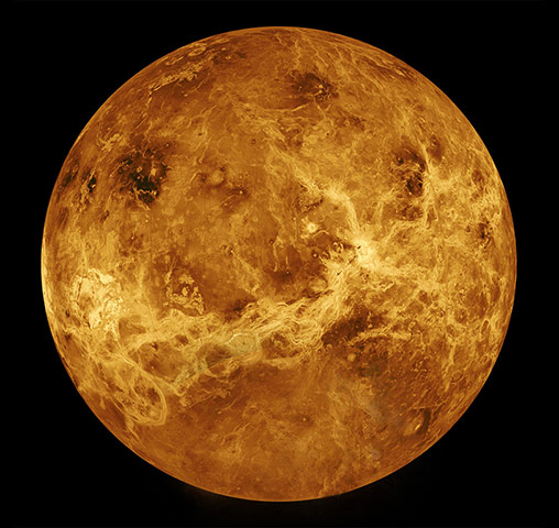 Visions of the universe: Venus taken from the Magellan spacecraft, 1991