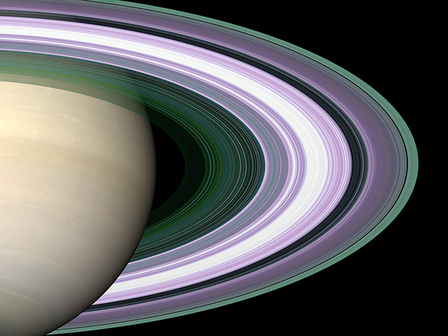 Visions of the universe: Saturn's rings from the Cassini orbiter spacecraft, 2005