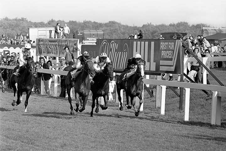 Henry Cecil:  Oh So Sharp wins the 1985 St Leger