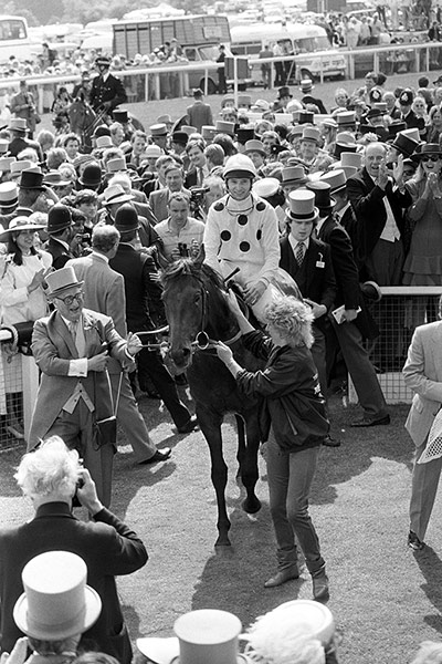 Henry Cecil: Reference Point wins the Derby