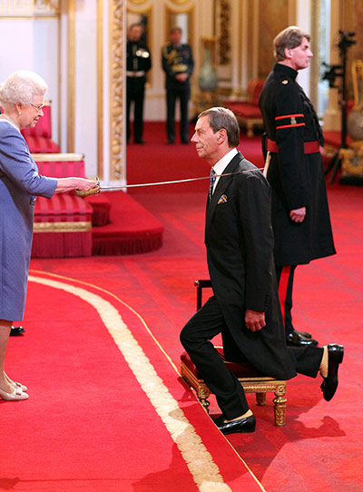 Henry Cecil: Sir Henry Cecil is knighted