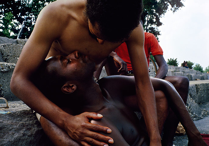 Big Picture - Doug Ischar: two men embracing