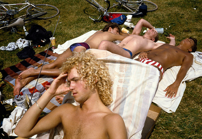 Big Picture - Doug Ischar: men sunbathing