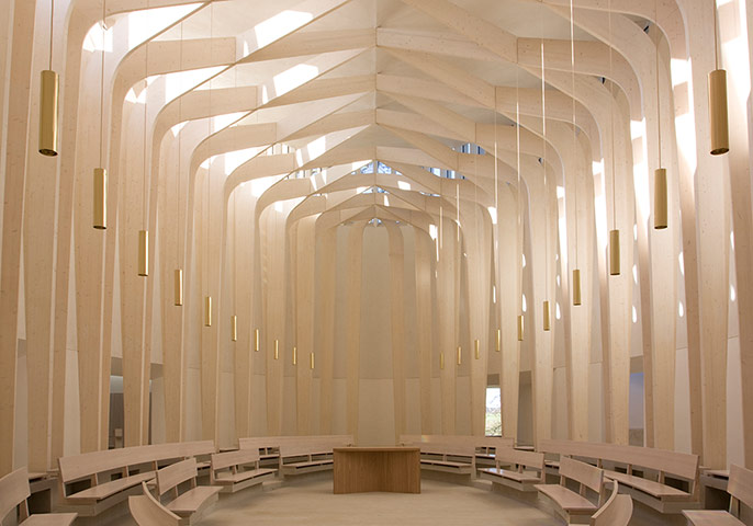 RIBA awards 2013: Bishop Edward King Chapel at Cuddesdon by Niall Maclaughlin