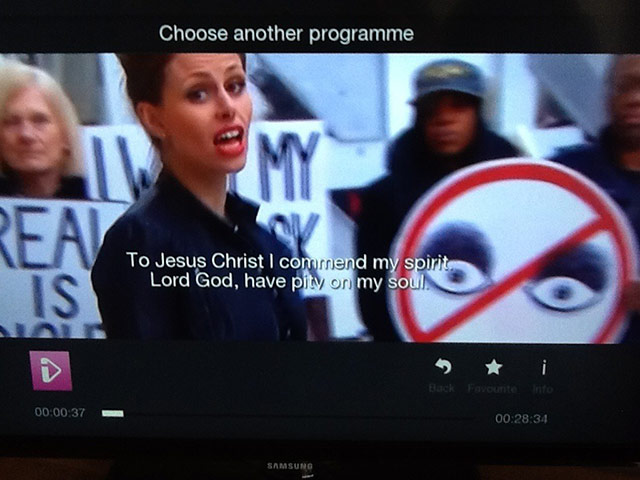Bad subtitles: Bad subtitles: snog marry behead