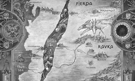 Shadow and Bone Ravka map