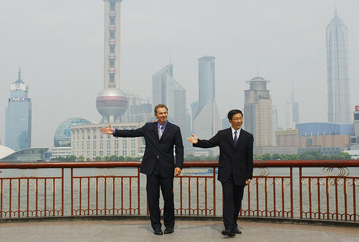 Stefan Rousseau: Blair tour of China in 2003