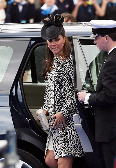 Duchess of Cambridge: The Duchess of Cambridge arrives