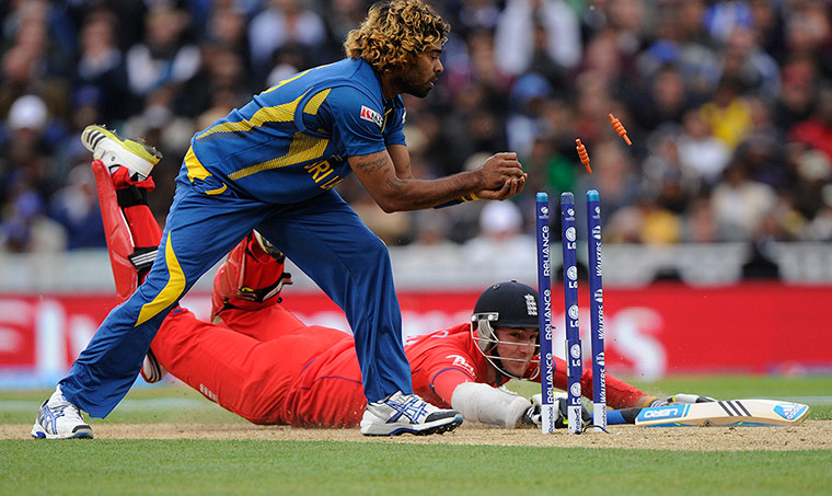 Champions Trophy: Malinga takes off the bails