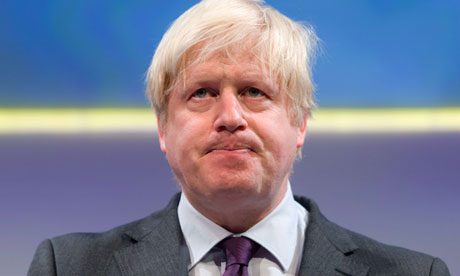 Mayor of London Boris Johnson addresses