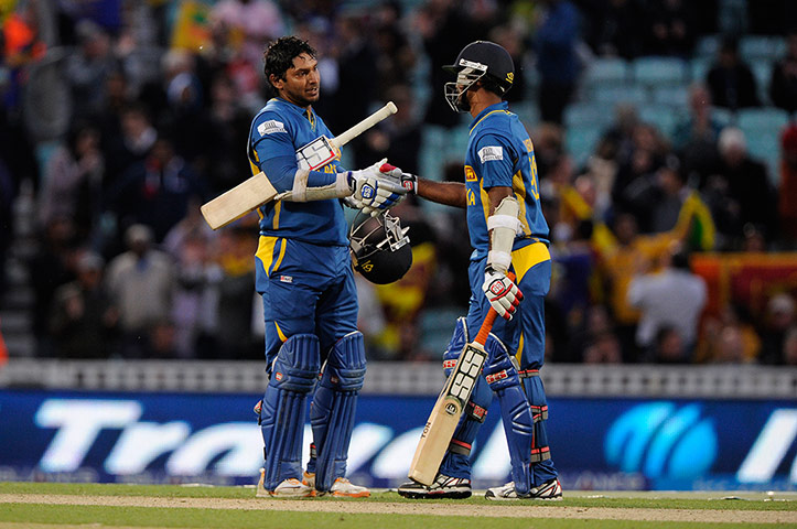 Champions Trophy 2: Kumar Sangakkara and Nuwan Kulasekara