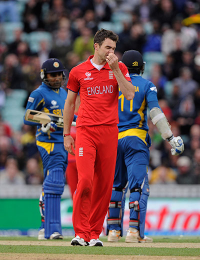 Champions Trophy 2: Jimmy Anderson is finding the going tough 