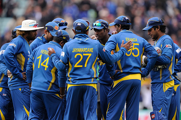Champions Trophy 2: Sri Lanka have a team huddle