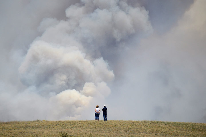 Colorado wildfires: black forest fire