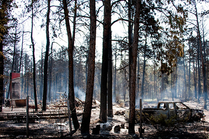 Colorado wildfires: black forest